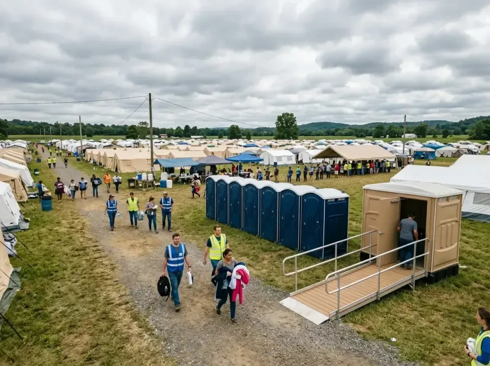 disaster-relief-camp-restrooms-010 — frequently asked questions, Dumpster & Portable Bathrooms Rental in Hillandale, MD